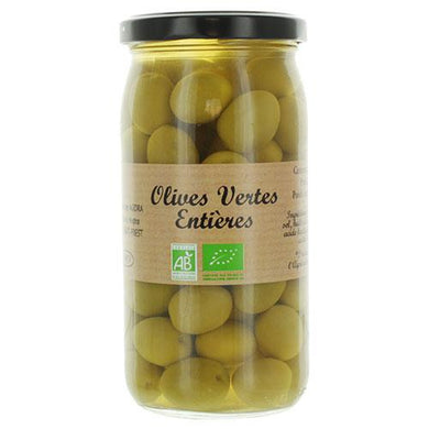 Olives vertes entières - 370g