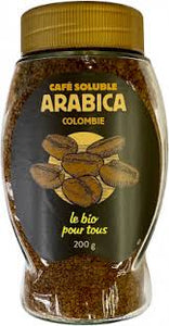 Café soluble arabica Colombie - 200g