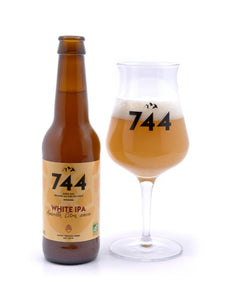 744 Bière White IPA - 75cl