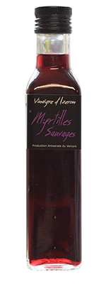 Vinaigre de myrtilles sauvages - 25cl