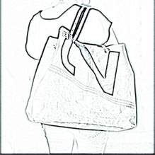 Bag Taille L - Produit en voile de bateau recyclée