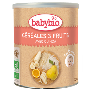 Céréales 3 Fruits avec Quinoa - 220g
