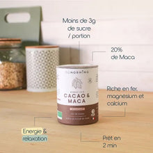 Charger l&#39;image dans la galerie, Préparation Cacao &amp; Maca 40% de cacao - 100g