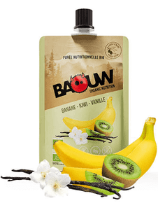 Baouw purée banane kiwi vanille - 90g