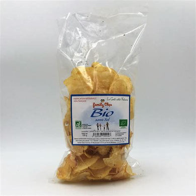 Chips nature sans sel - 125g