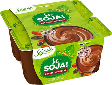 So Soja dessert chocolat 4x100g