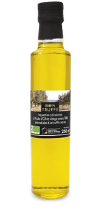 Préparation culinaire à l'huile d'olive extra 80% aromatisée à la truffe noire - 250ml