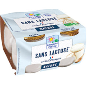Dessert délactosé nature - 4x125g