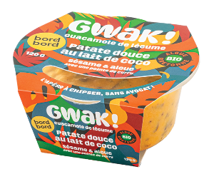 Gwak ! Guacamole patate douce au lait de coco - 120g