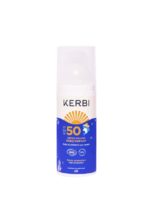 Crème solaire SPF50 sans parfum (bébé et enfant) - 50ml