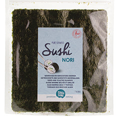 Feuilles de nori grillé pour sushi x7 - 17g