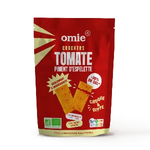 Crackers tomate et piment d'Espelette AOP - 100g