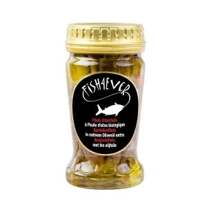 Filets d'anchois à l'huile d'olive Bio extra vierge - 56g
