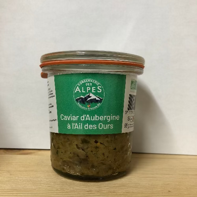 Caviar d'aubergine à l'ail des ours - 100g