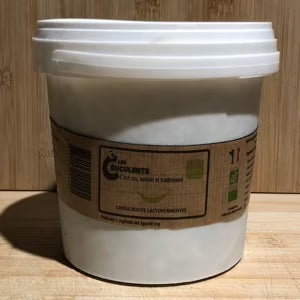 Choucroute crue lactofermentée Bio - Origine France - 1kg