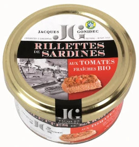 Rillettes de sardines aux tomates fraîches bio - 120g