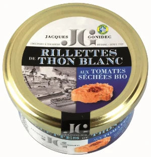 Rillettes thon blanc tomates séchées bio - 90g