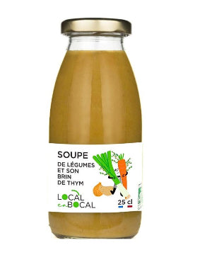Soupe de légumes et son brin de thym - 250ml