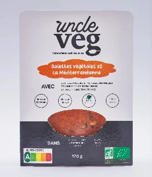 Galettes végétales x2 La Méditerranéenne - 2x85g
