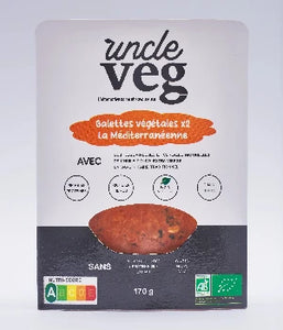 Galettes végétales x2 La Méditerranéenne - 2x85g
