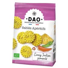 Sablés au curry - 100g