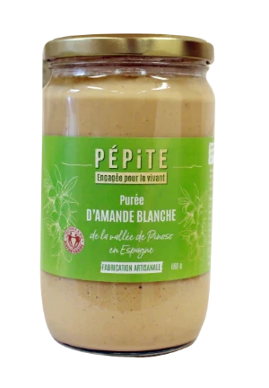 Purée d'amandes blanches - 650g