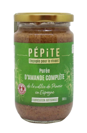 Purée d'amandes complètes - 300g
