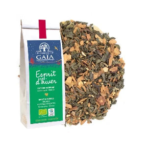 Thé vert Esprit d'hiver - sachet 100g