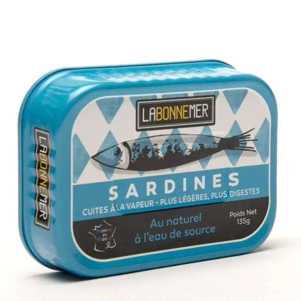 Sardines au naturel - 135g