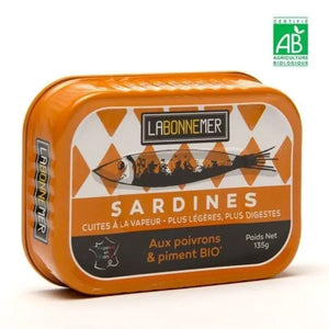 Sardines aux poivrons et piment - 135g