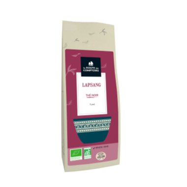 Thé noir fumé Lapsang Souchong - Sachet 100g