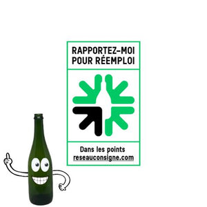 Kéfir thé vert menthe - 75cl