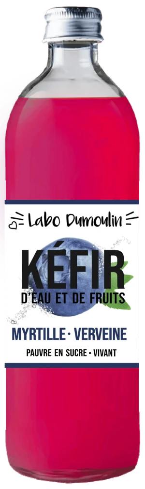 Kéfir myrtille verveine - 75cl