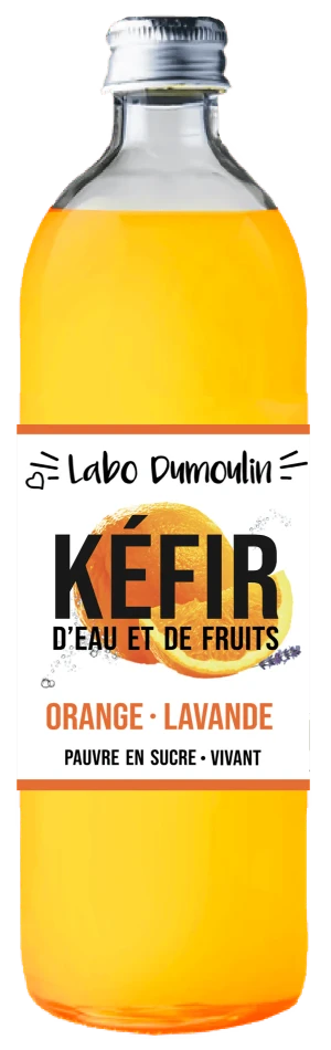 Kéfir orange lavande - 75cl