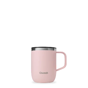 Mug isotherme 350ml Rose pastel