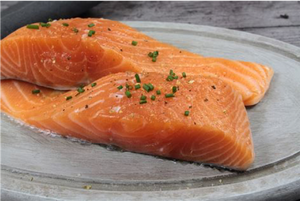 Pavés de saumon frais Bio x2 - 184g