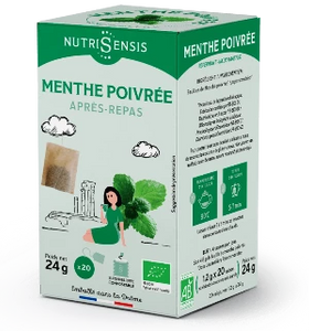 Infusions Menthe poivrée - 20 sachets