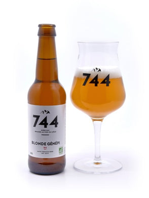 744 Bière Blonde Génépi - 33cl