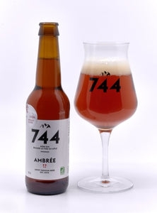 744 Bière Ambrée - 33cl