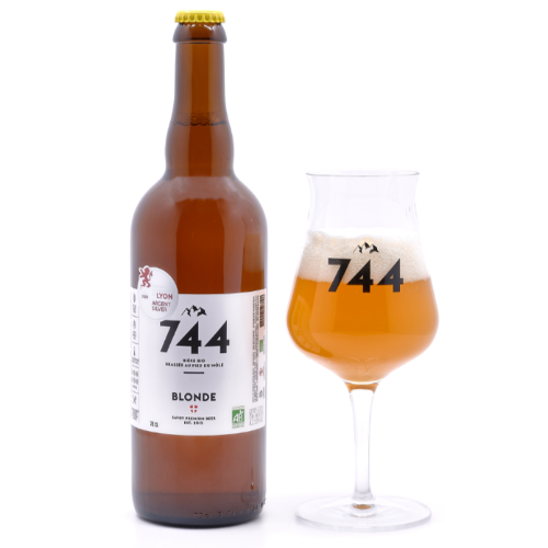 744 Bière Blonde - 75cl