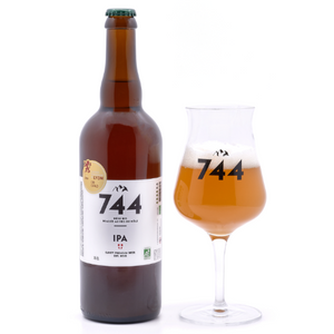 744 Bière IPA (Indian Pale Ale) - 75cl
