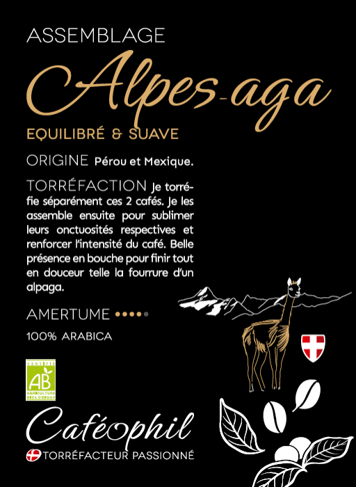 Café grains Alpes-aga - 250g