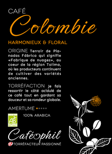 Café grains Colombie - 250g