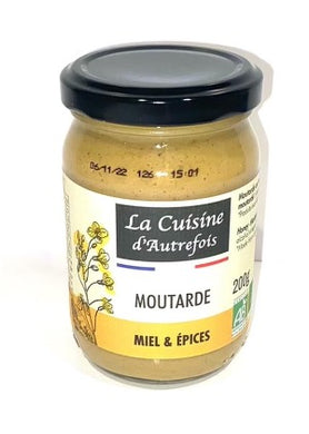 Moutarde miel et épices - 200g