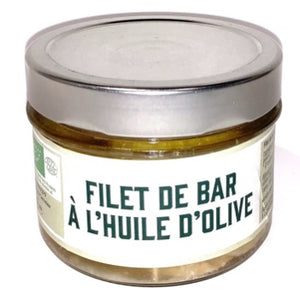 Filet de bar Bio à l'huile d'olive - 185g