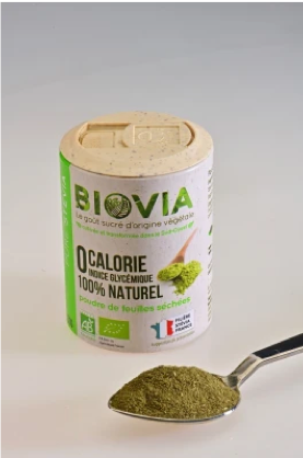 Stévia - Stevia rebaudiana - Poudre Bio 100g