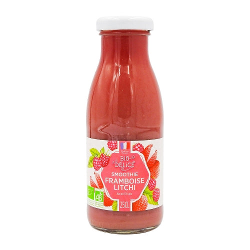 Smoothie framboise litchi - 25cl