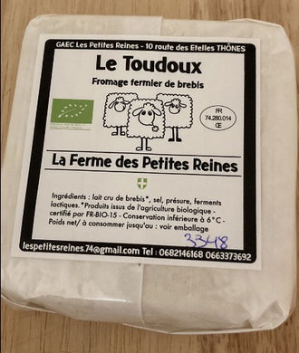 Le Toudoux - fromage de brebis