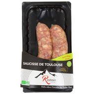 Saucisse de Toulouse Bio x2