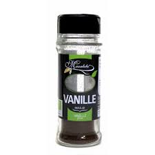 Vanille Bio de la Réunion IGP en poudre 80% de graines 10 gr